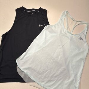 Nike & New balance tanks dou